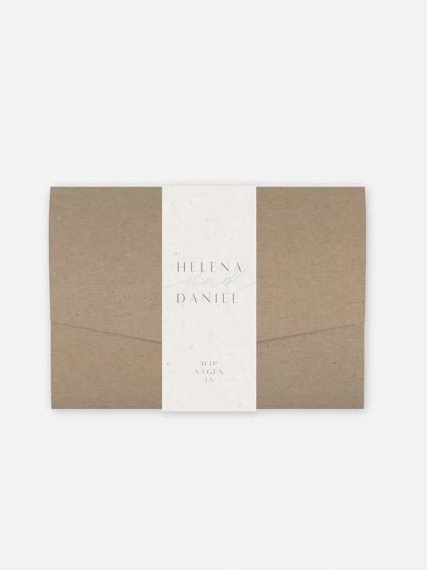 Hochzeitseinladung Romance Letters