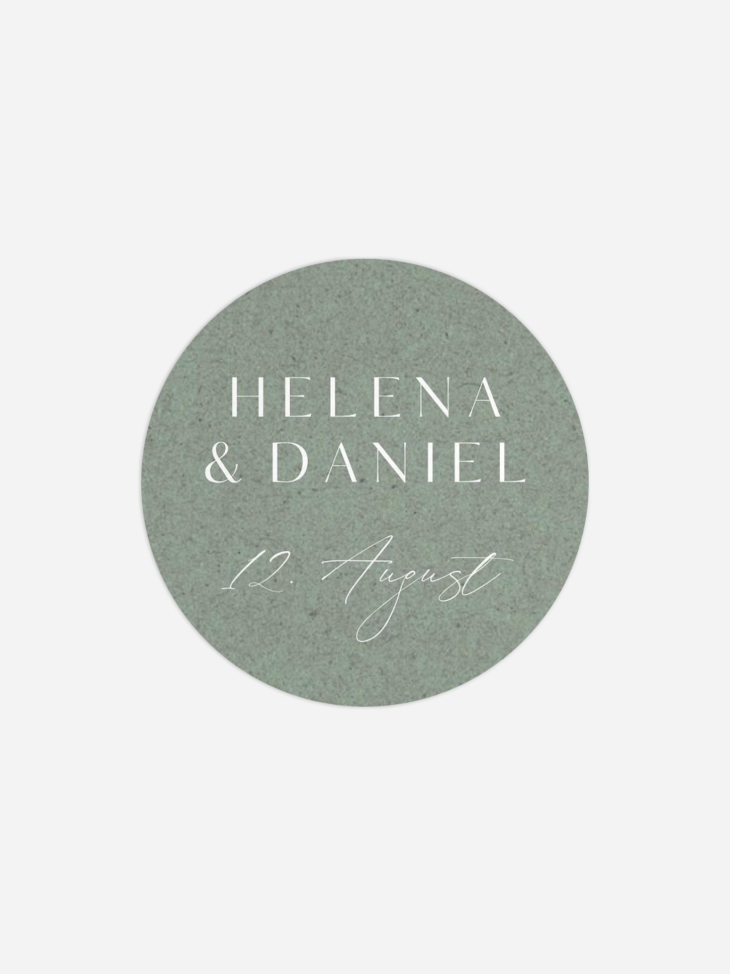Geschenkaufkleber Hochzeit Romance Letters