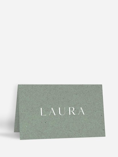 Tischkarte Hochzeit Romance Letters