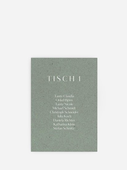 Sitzplan Kreativ Romance Letters
