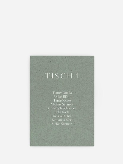 Sitzplan Kreativ Romance Letters