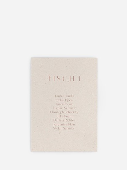 Sitzplan Kreativ Romance Letters