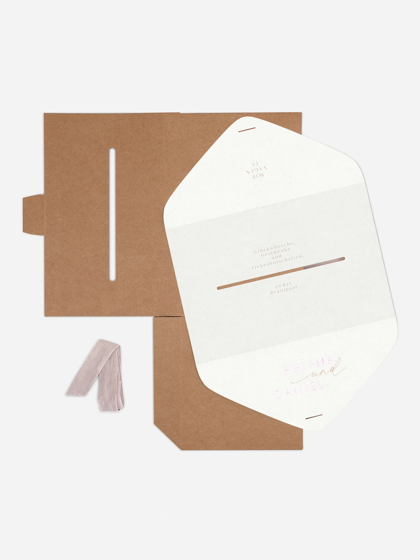 Kartenbox Hochzeit Romance Letters