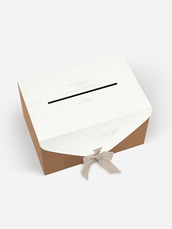 Kartenbox Hochzeit Romance Letters