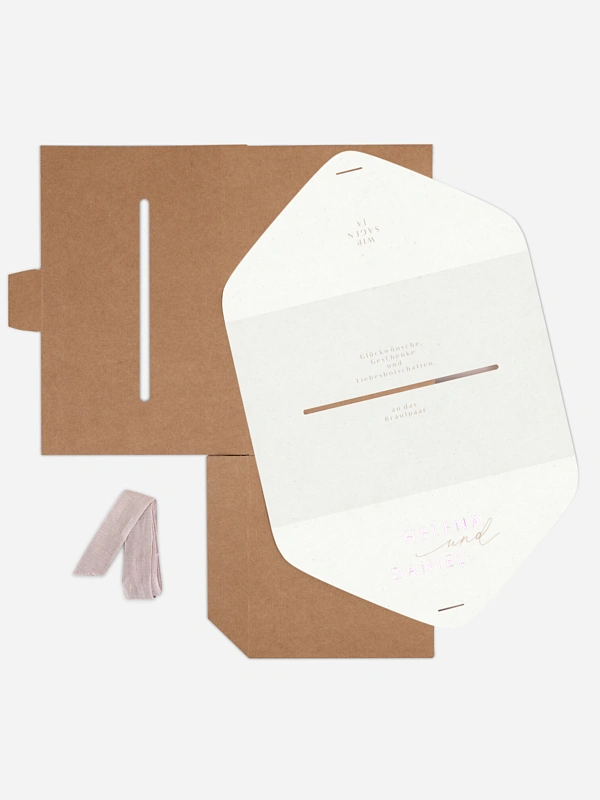 Kartenbox Hochzeit Romance Letters