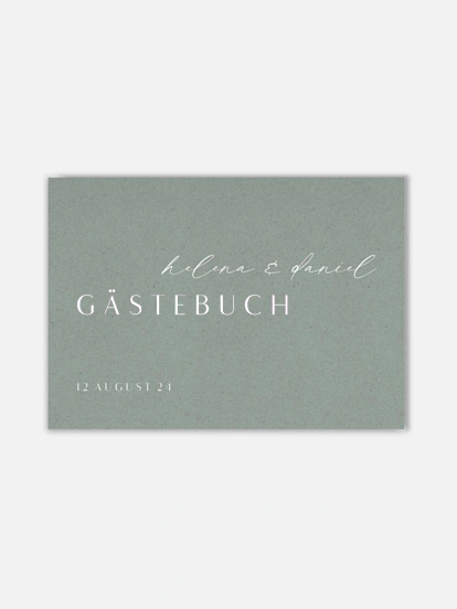 Gästebuch Poster Romance Letters