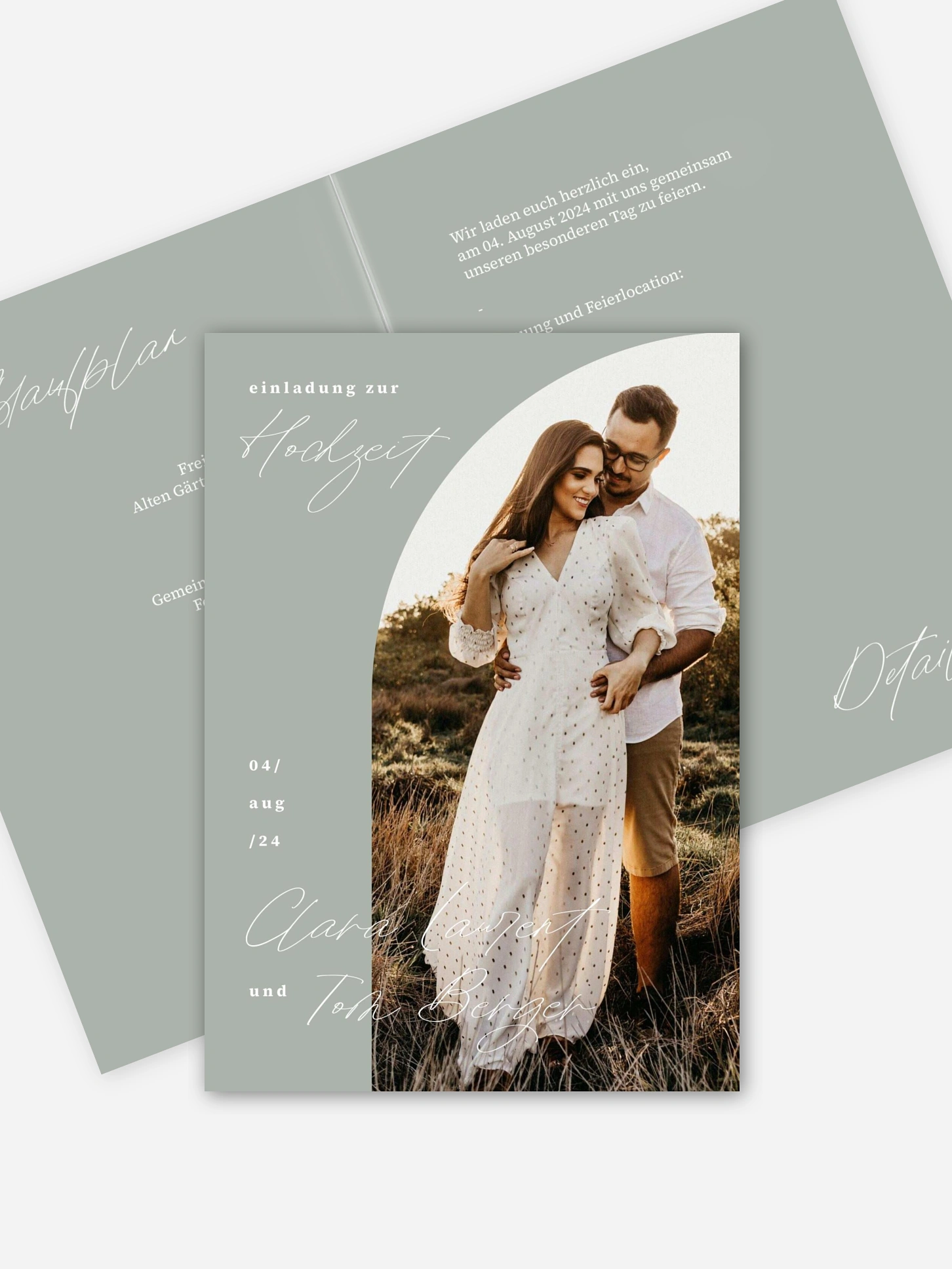 Hochzeitseinladung Lovely Lovers