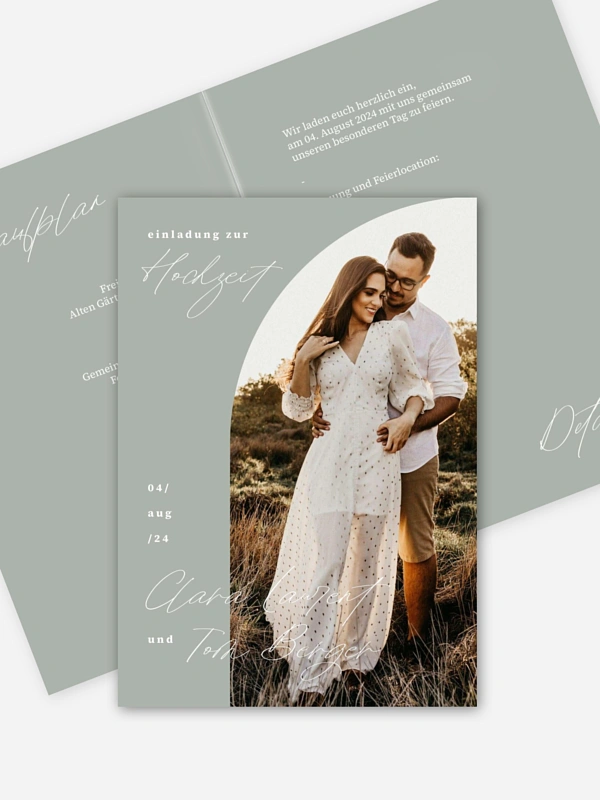 Hochzeitseinladung Lovely Lovers