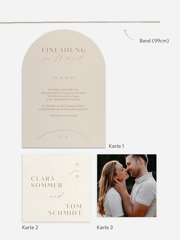 Hochzeitseinladung Felicia