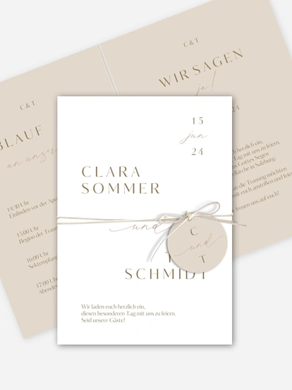 Hochzeitseinladung Felicia