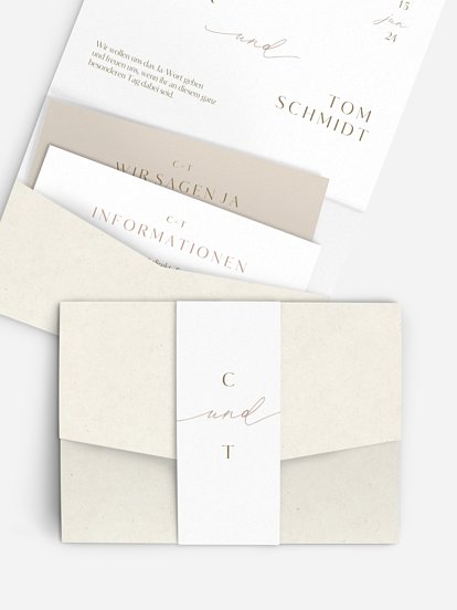 Hochzeitseinladung Felicia