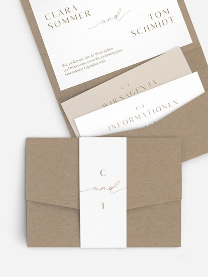 Hochzeitseinladung Felicia