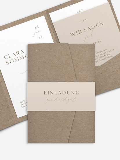 Hochzeitseinladung Felicia