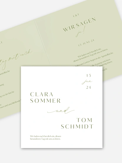 Hochzeitseinladung Felicia