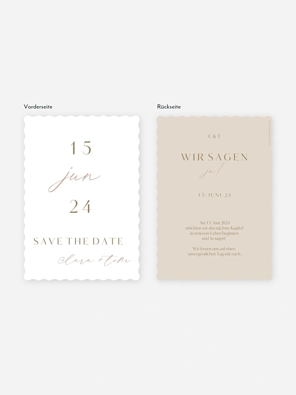 Save-the-Date Karte Felicia