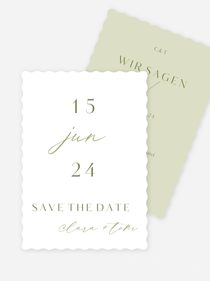 Save-the-Date Karte Felicia