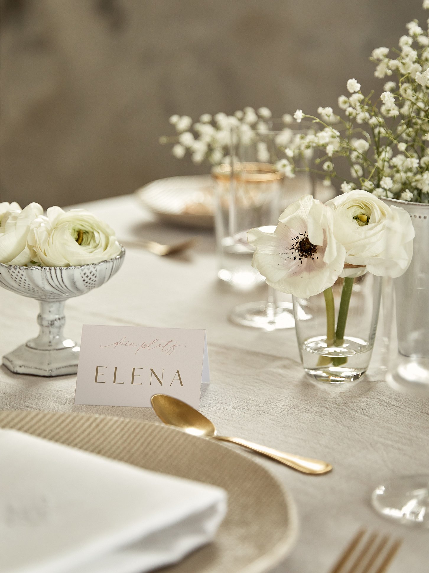 Tischkarte Hochzeit Felicia