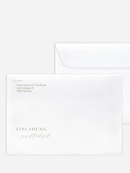 Briefumschlag mit Motiv Felicia