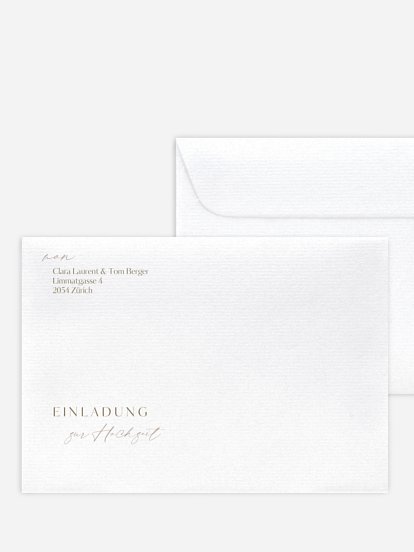 Briefumschlag mit Motiv Felicia