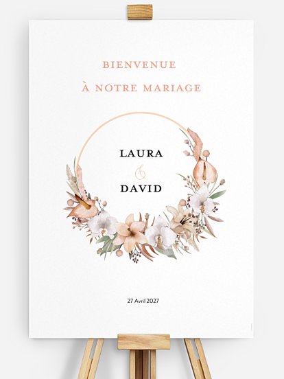 Livret De Messe Mariage Idylle Florale