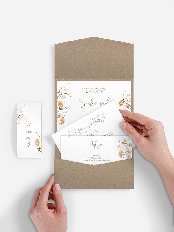 Hochzeitseinladung Garden Bloom