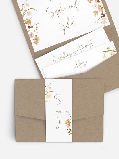 Hochzeitseinladung Garden Bloom