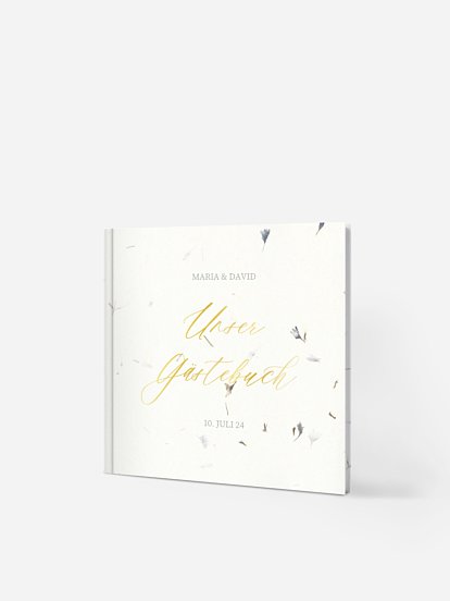 Gästebuch Dried Petals