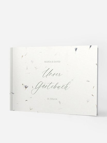 Gästebuch Dried Petals