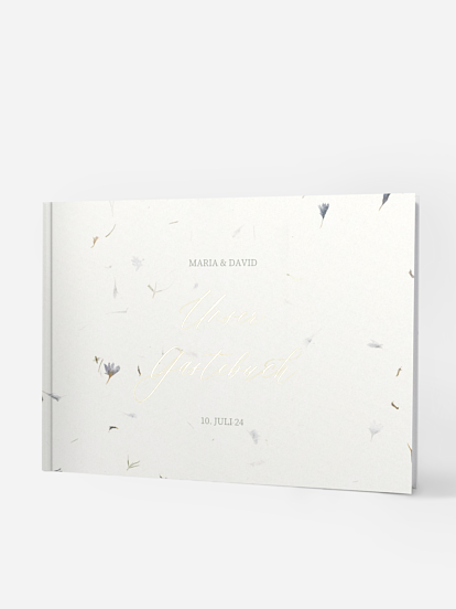 Gästebuch Dried Petals