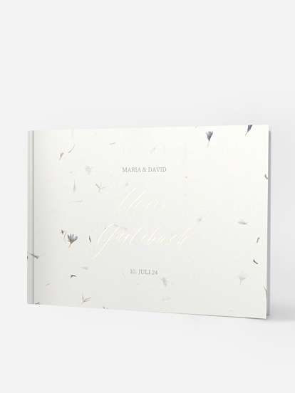 Gästebuch Dried Petals