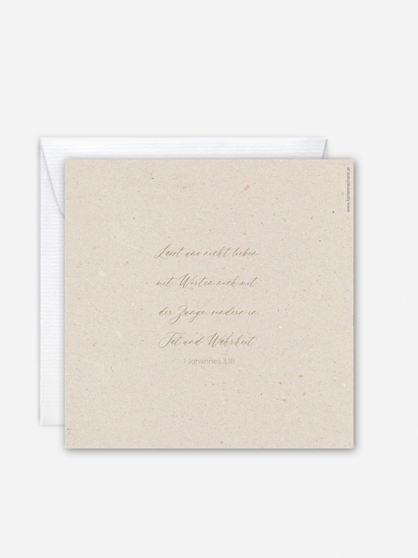 Hochzeitseinladung Olive Poetry