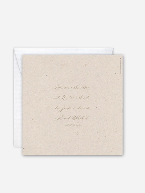 Hochzeitseinladung Olive Poetry