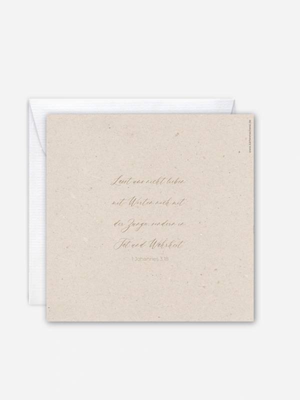 Hochzeitseinladung Olive Poetry