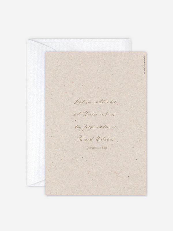 Hochzeitseinladung Olive Poetry