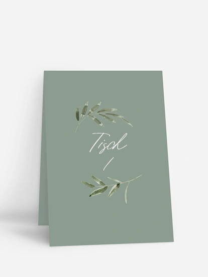 Tischnummer Green Dream