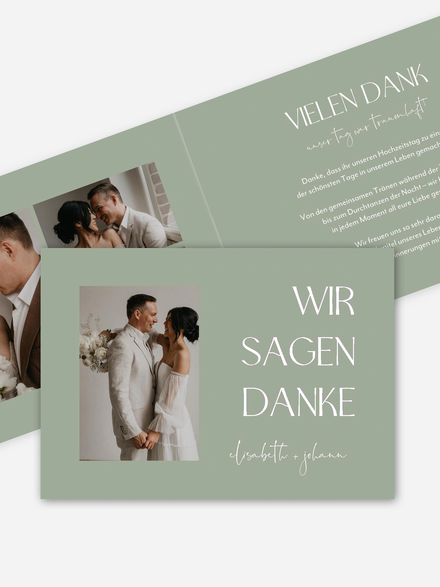 Dankeskarte Hochzeit The Big Day