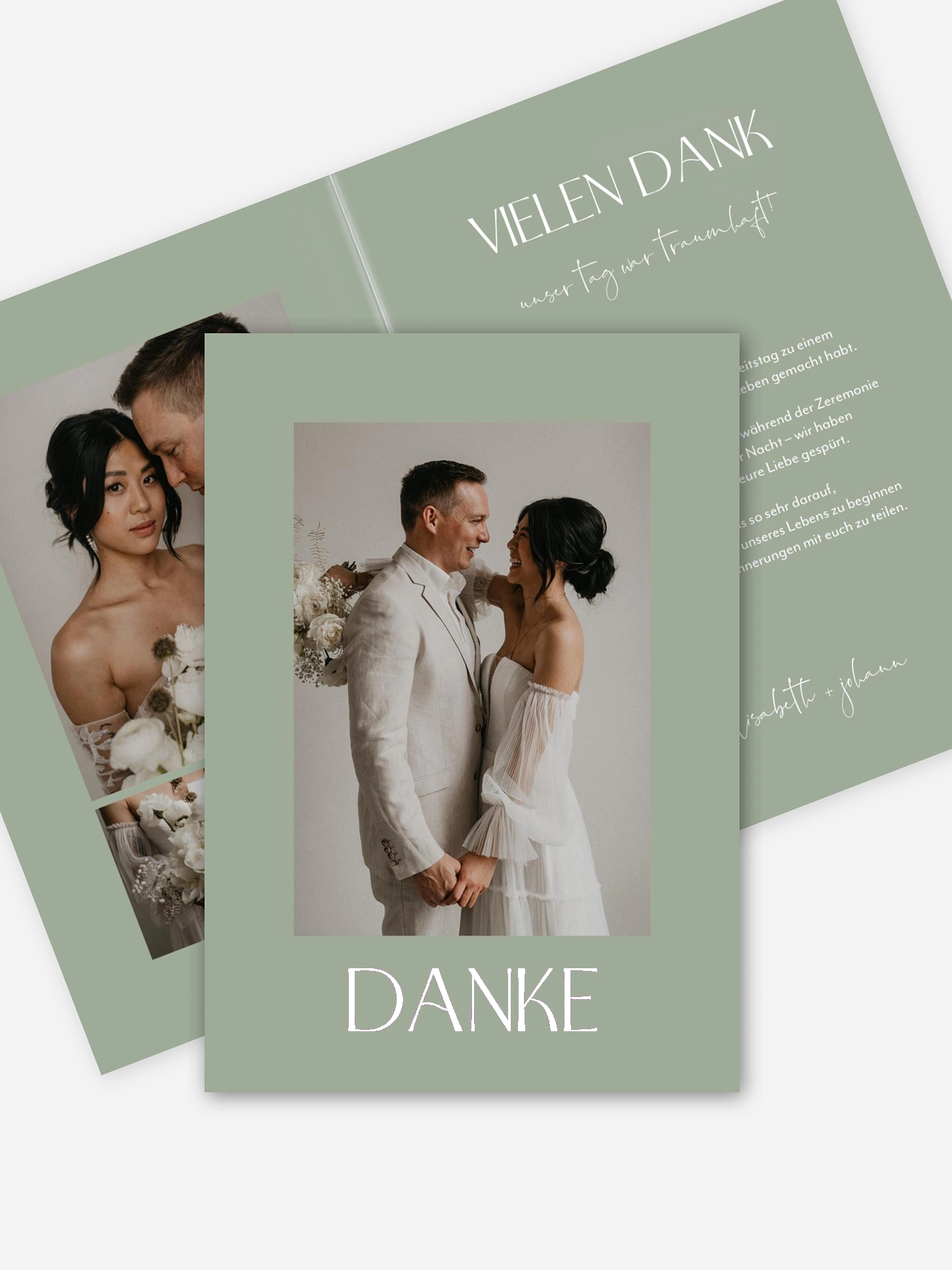 Dankeskarte Hochzeit The Big Day