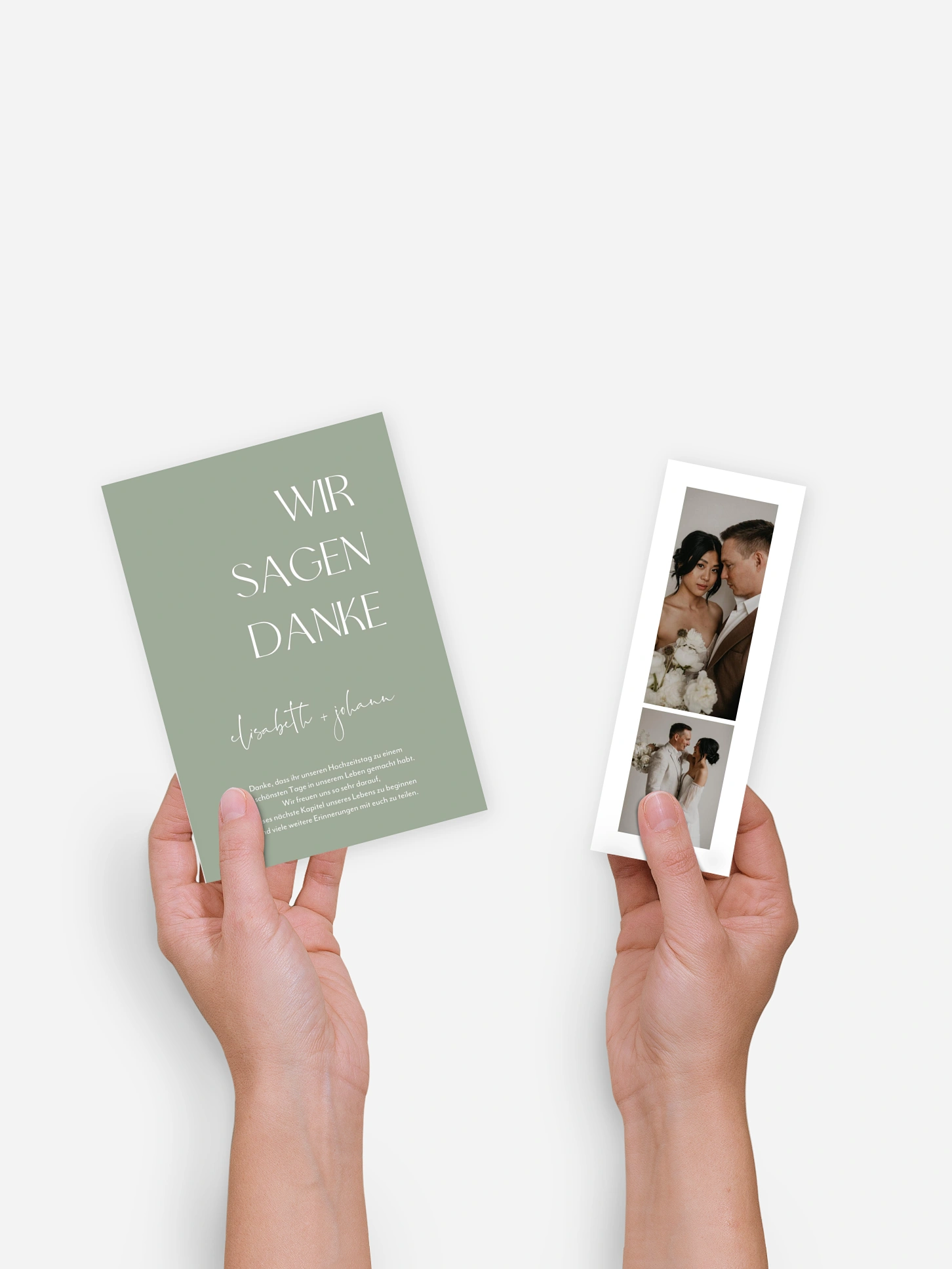 Dankeskarte Hochzeit The Big Day