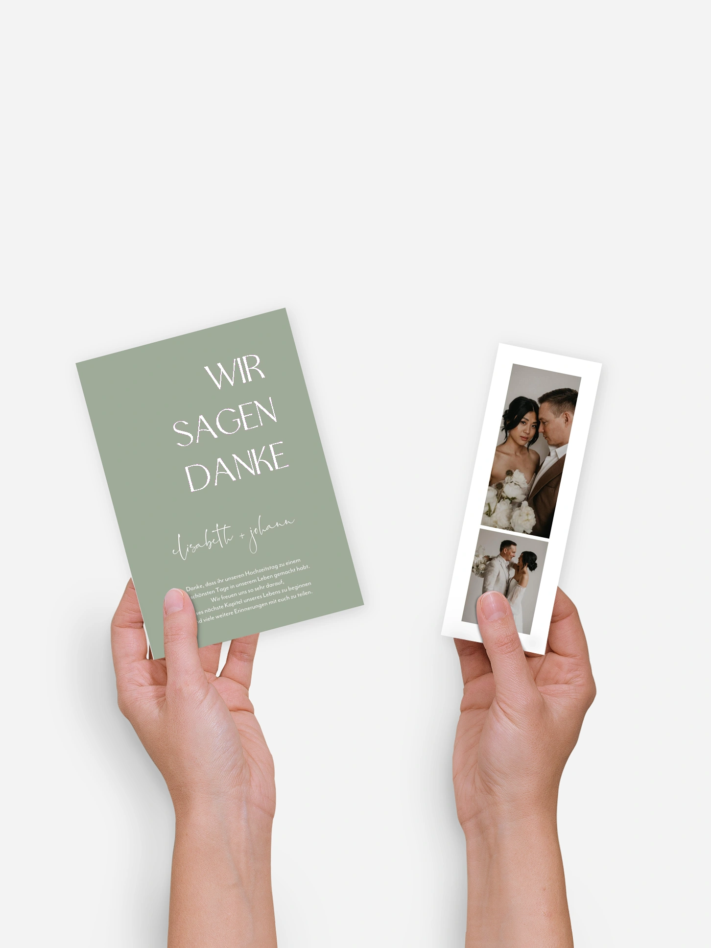 Dankeskarte Hochzeit The Big Day