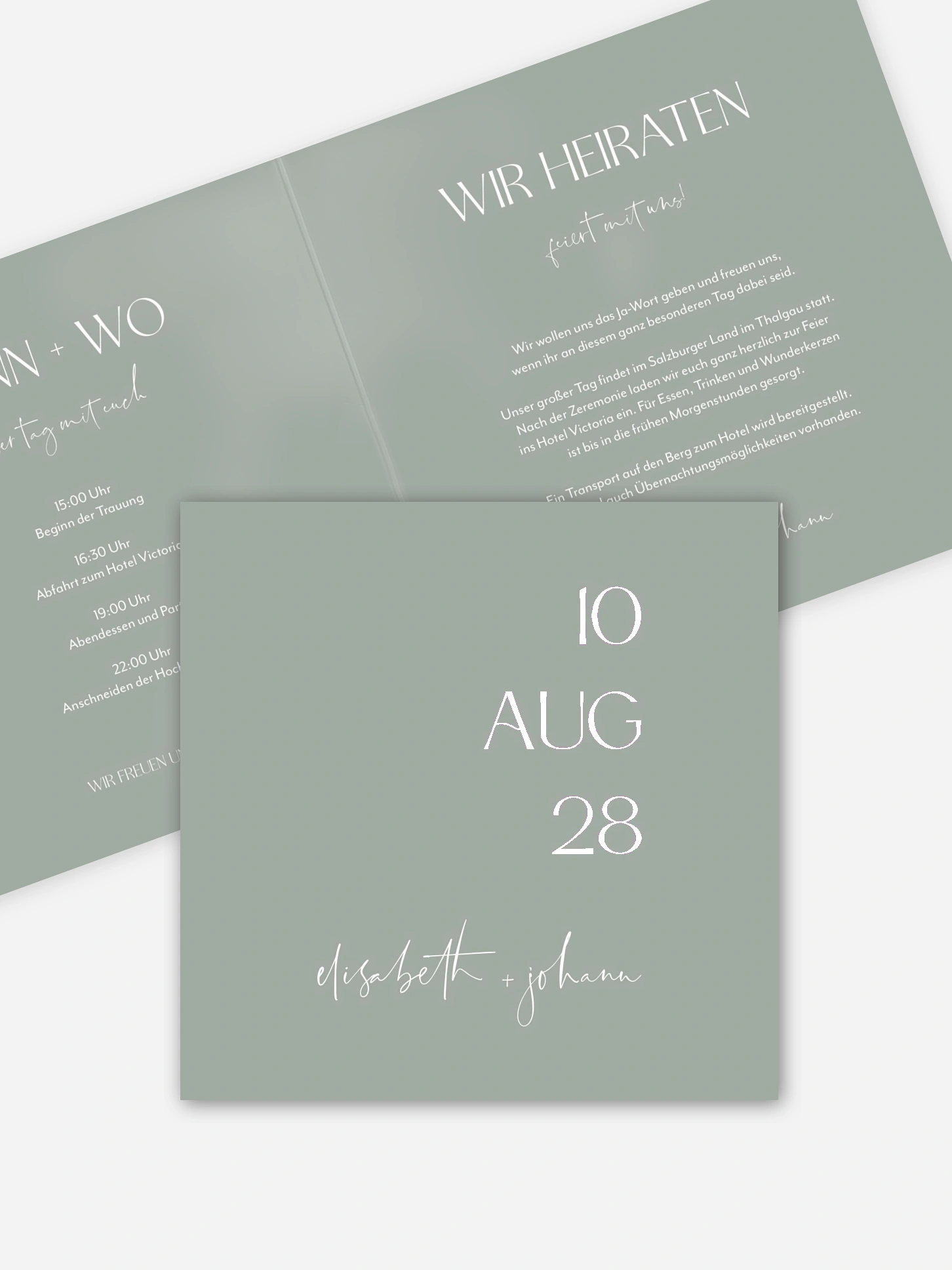 Hochzeitseinladung The Big Day
