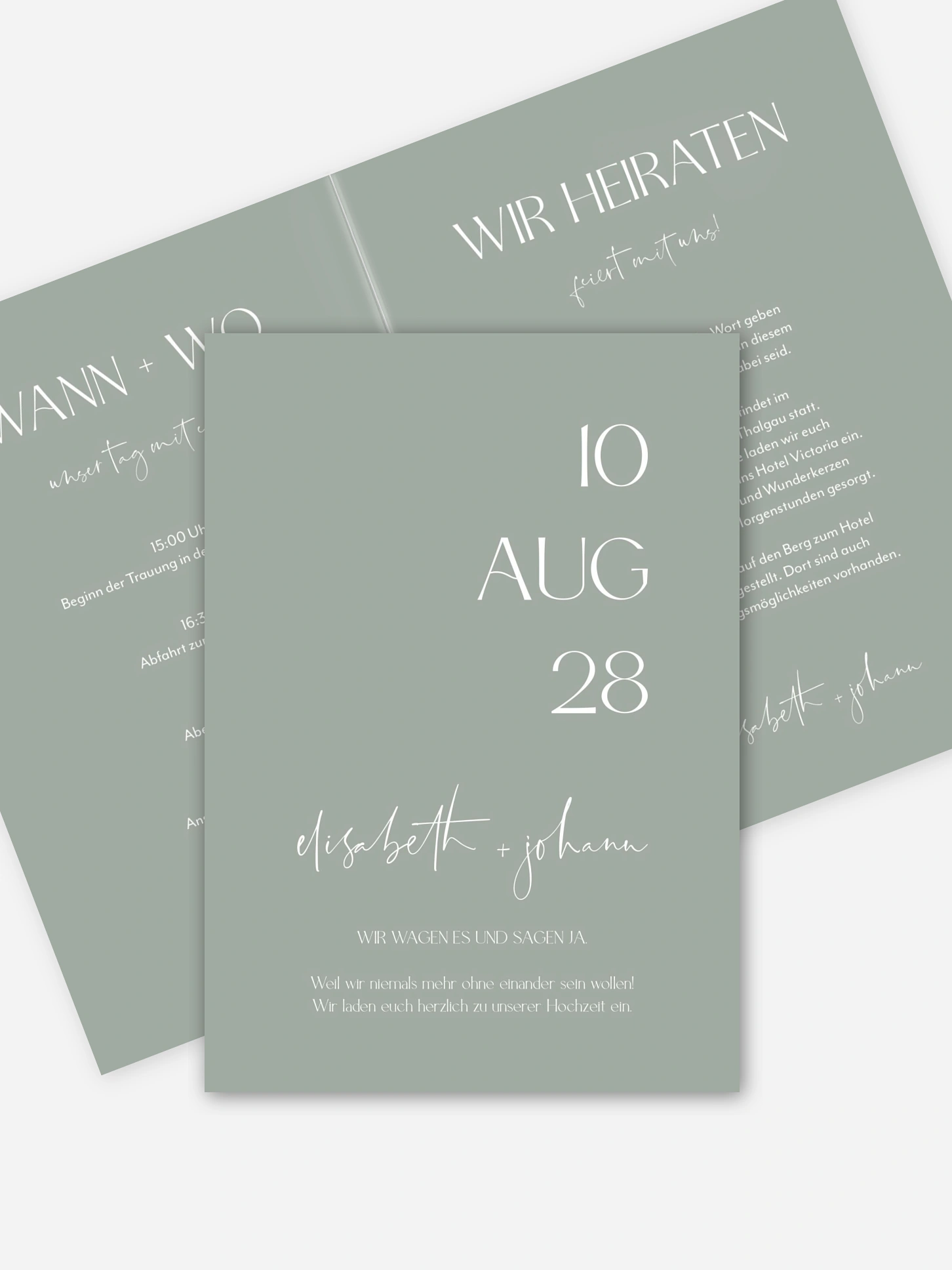 Hochzeitseinladung The Big Day