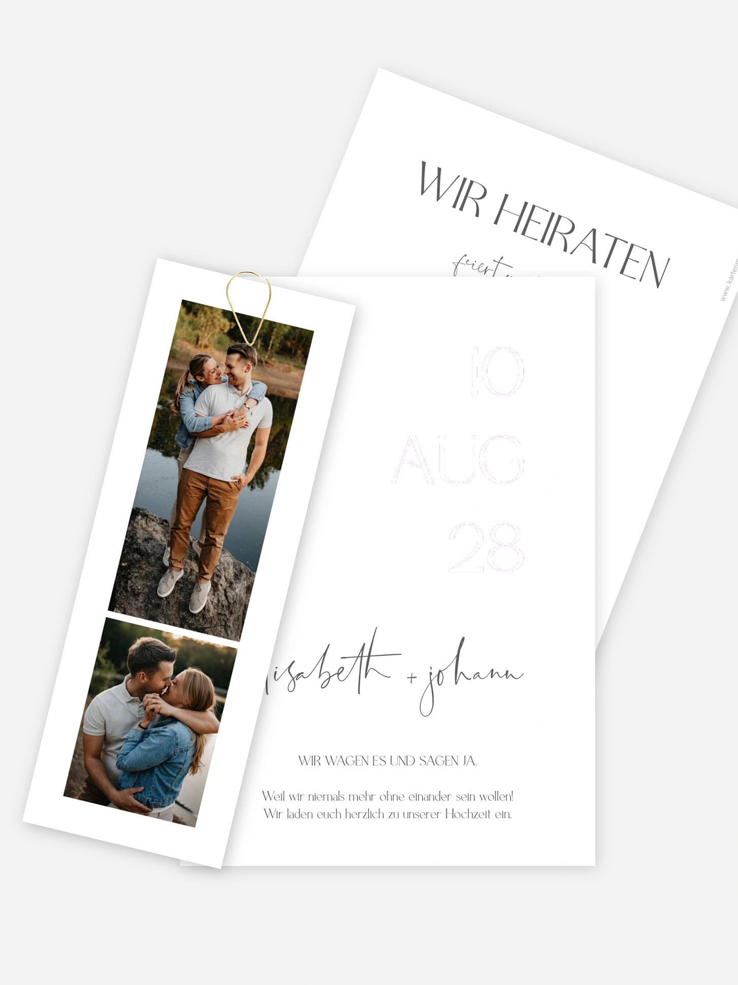 Hochzeitseinladung The Big Day