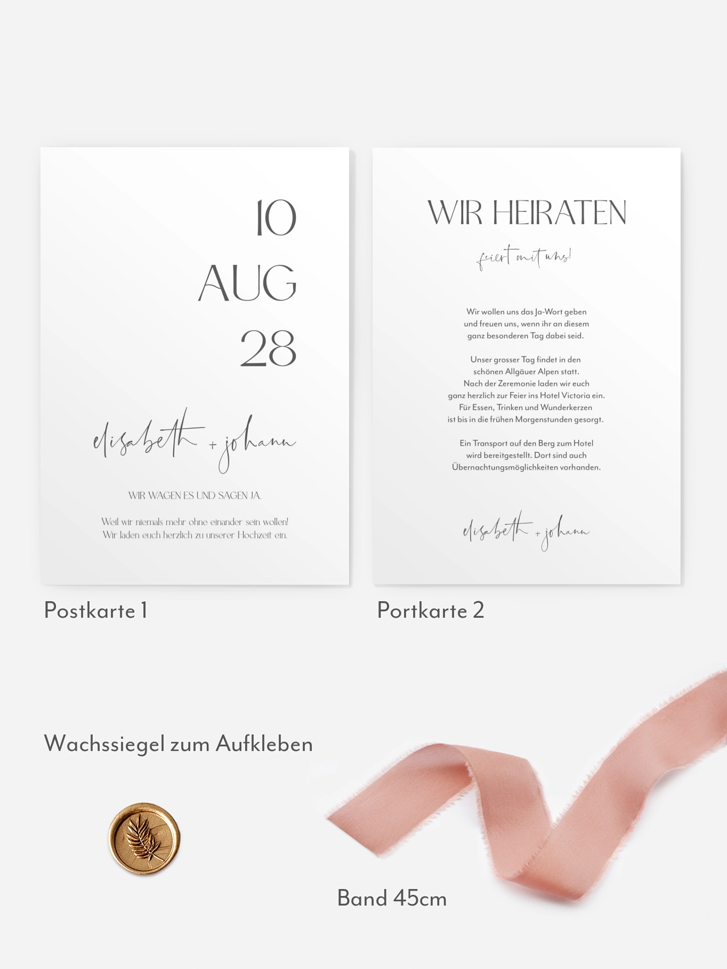 Hochzeitseinladung The Big Day