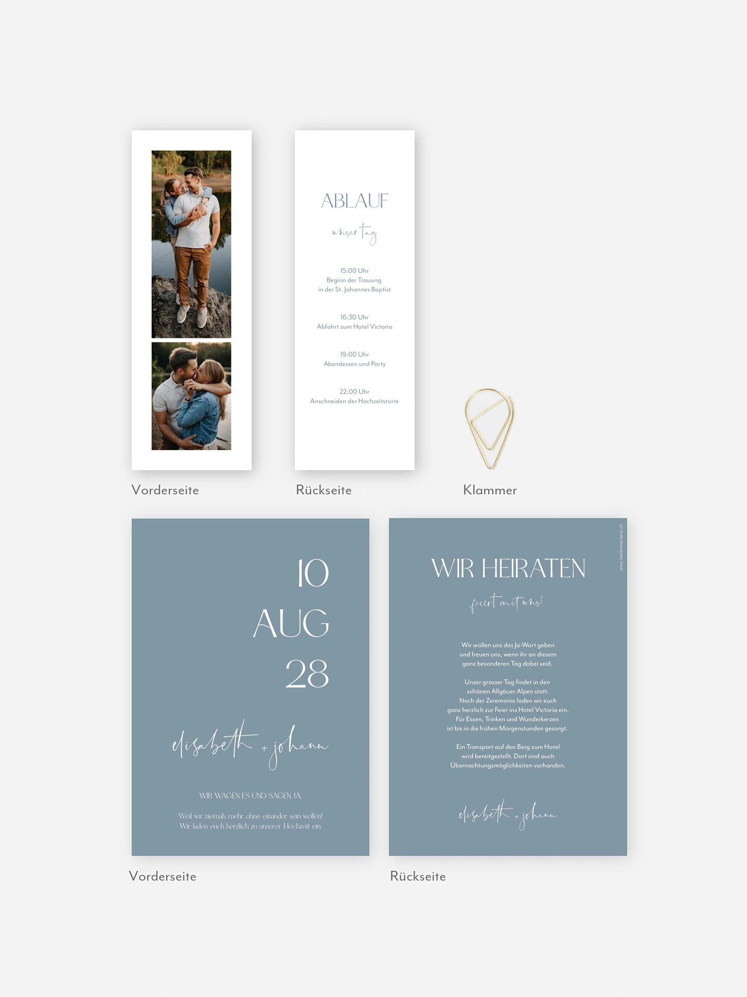 Hochzeitseinladung The Big Day