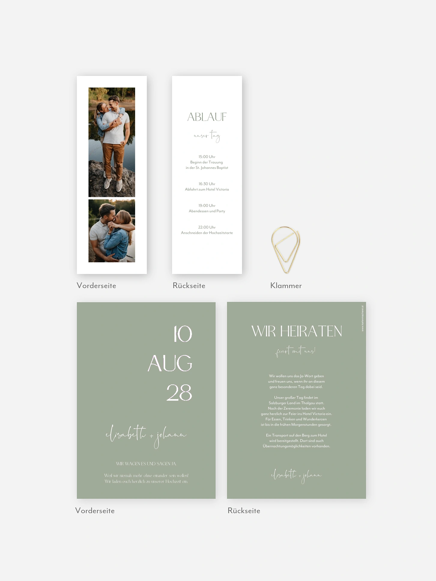 Hochzeitseinladung The Big Day