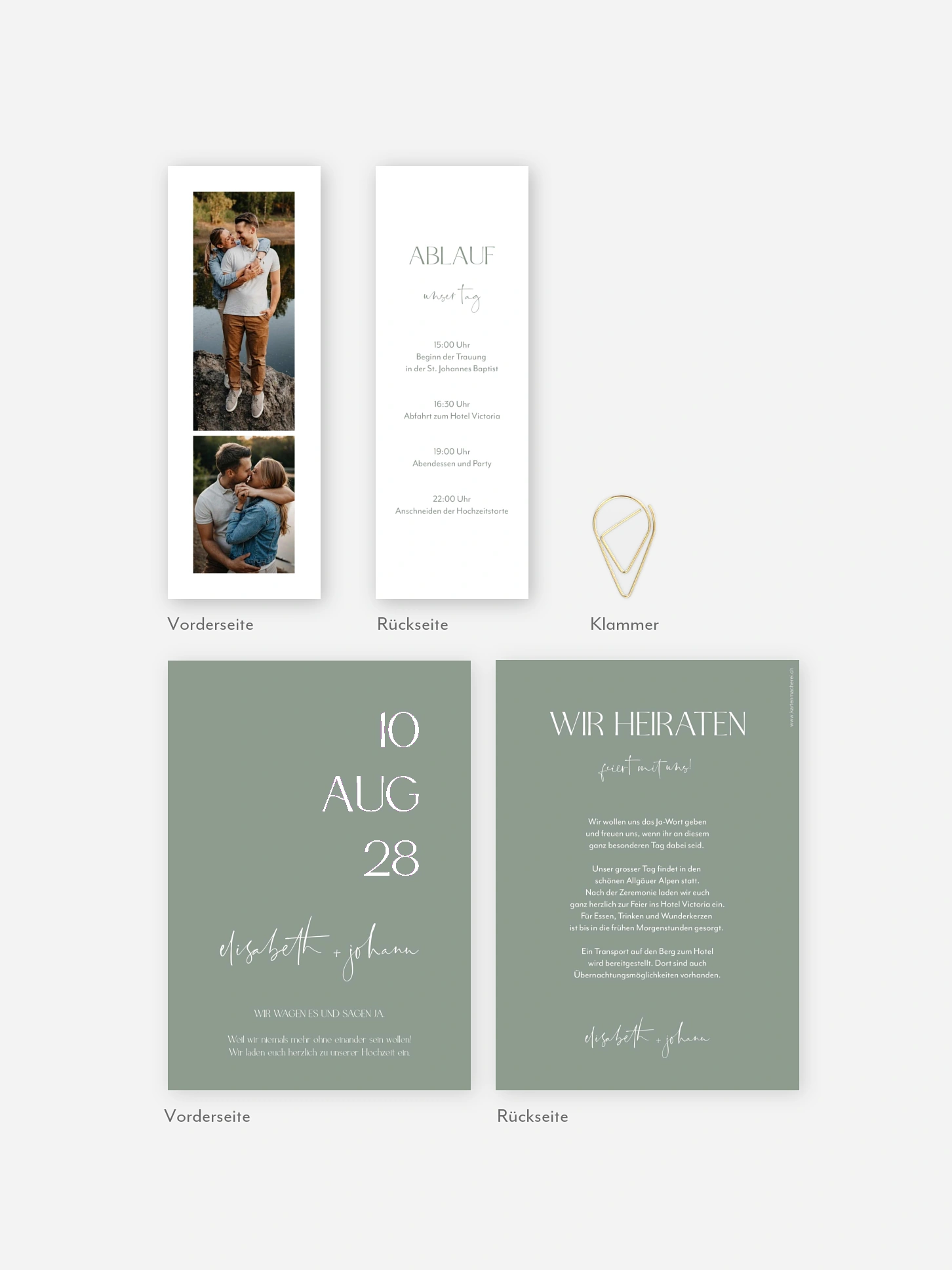 Hochzeitseinladung The Big Day