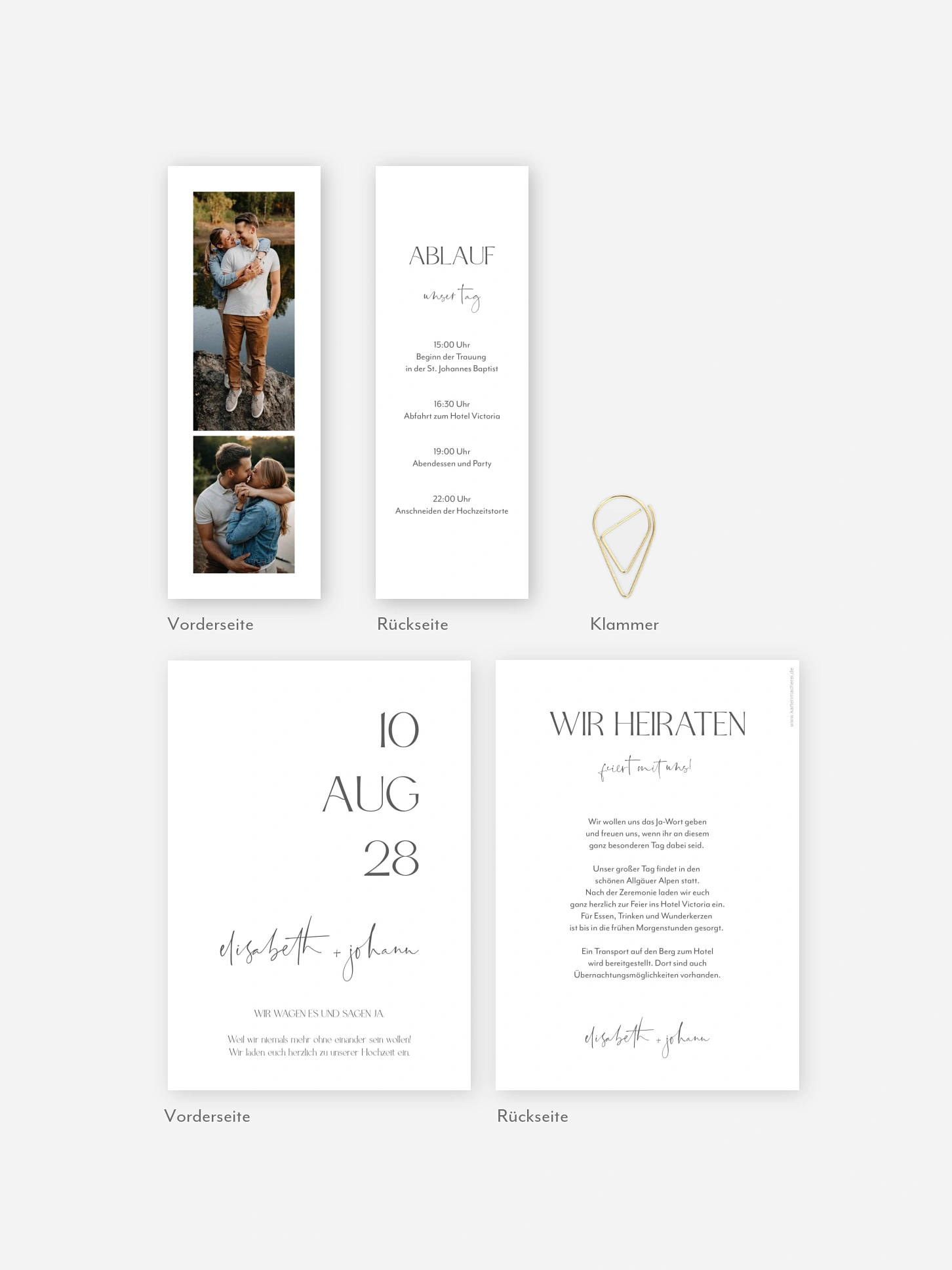 Hochzeitseinladung The Big Day