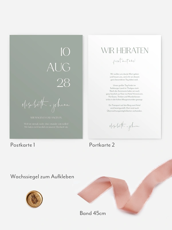 Hochzeitseinladung The Big Day