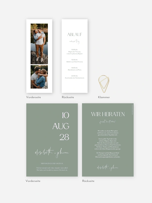 Hochzeitseinladung The Big Day