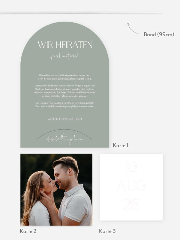 Hochzeitseinladung The Big Day